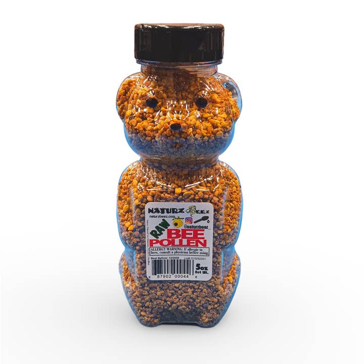 Naturz Beez – wholesale Honung – Bipollen Granulat Rå Plast Honungsbjörn