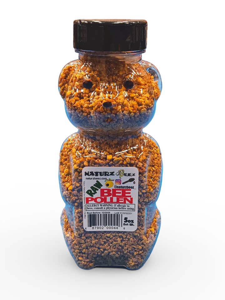 Bienenpollen-Granulat Rohplastik Honigbär für den Großhandel von Naturz Beez