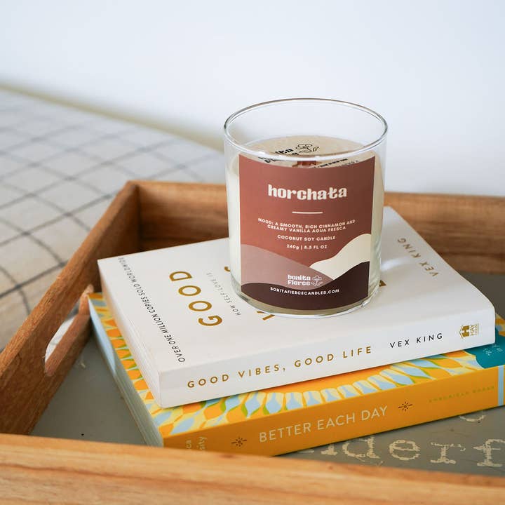 Bonita Fierce Candles - Wholesale Jar/Filled Candle - Horchata Candle