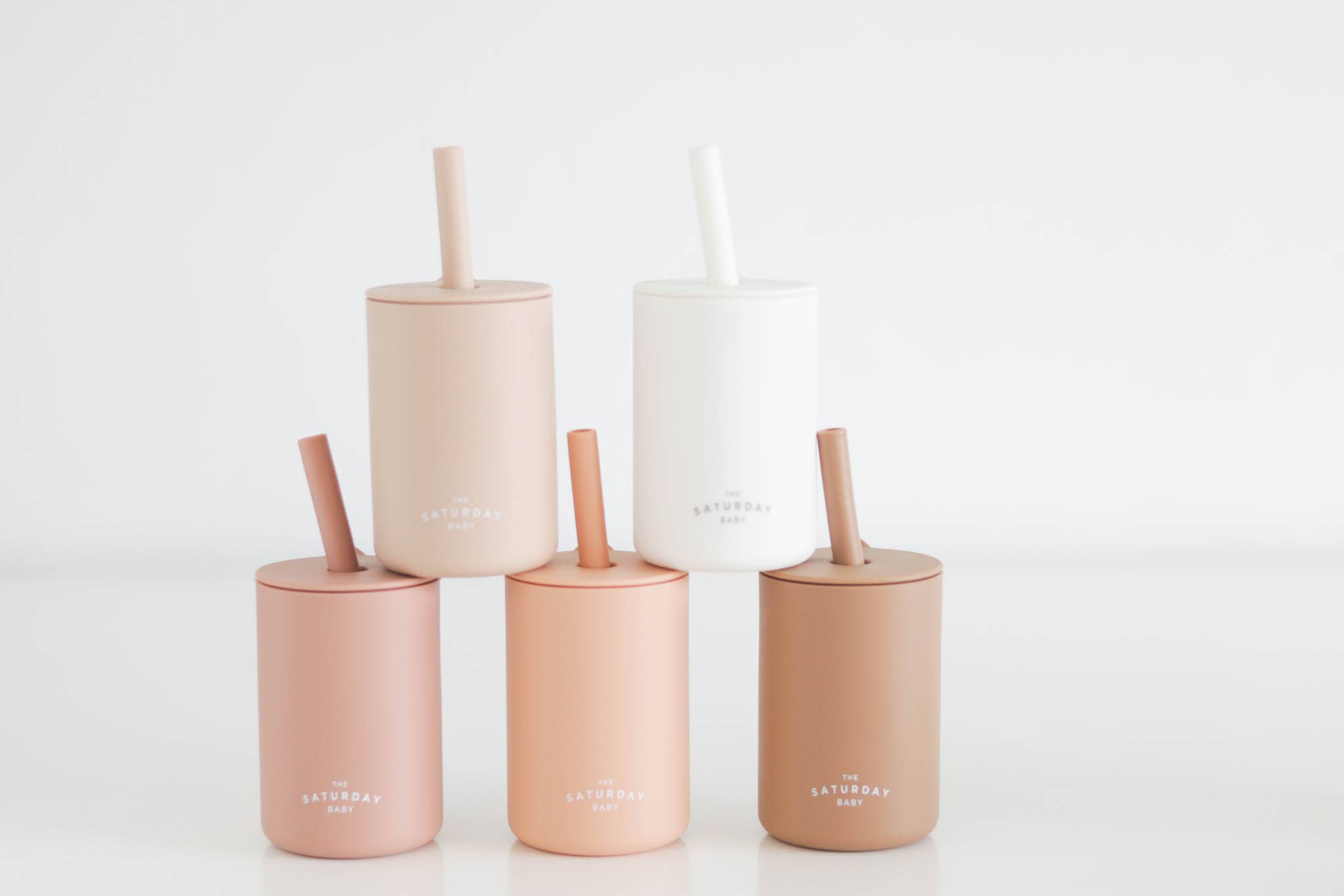 The Saturday Baby - Wholesale Drinking Glass/Cup - Kids & Baby - The Saturday Baby Silicone Straw Cup20