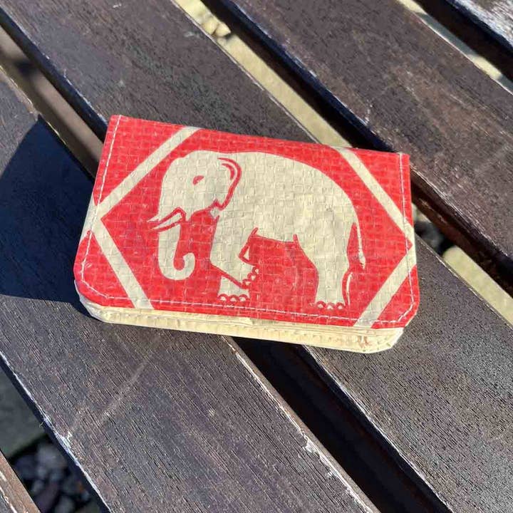 Diamond Elephant Cement Card Holder for wholesale by Malia Designs