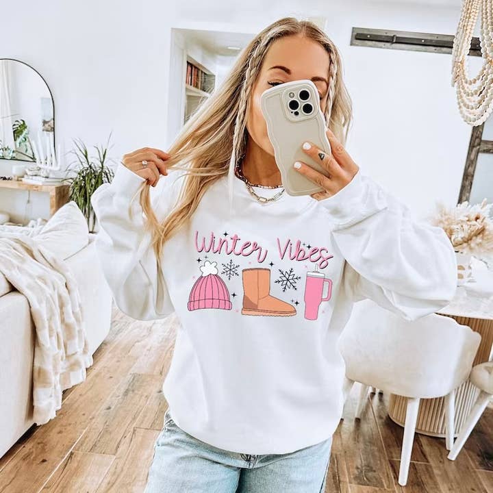 Sweat Natal, Sweatshirt Holiday, Sweatshirt de Inverno por atacado de Unicorntrendz