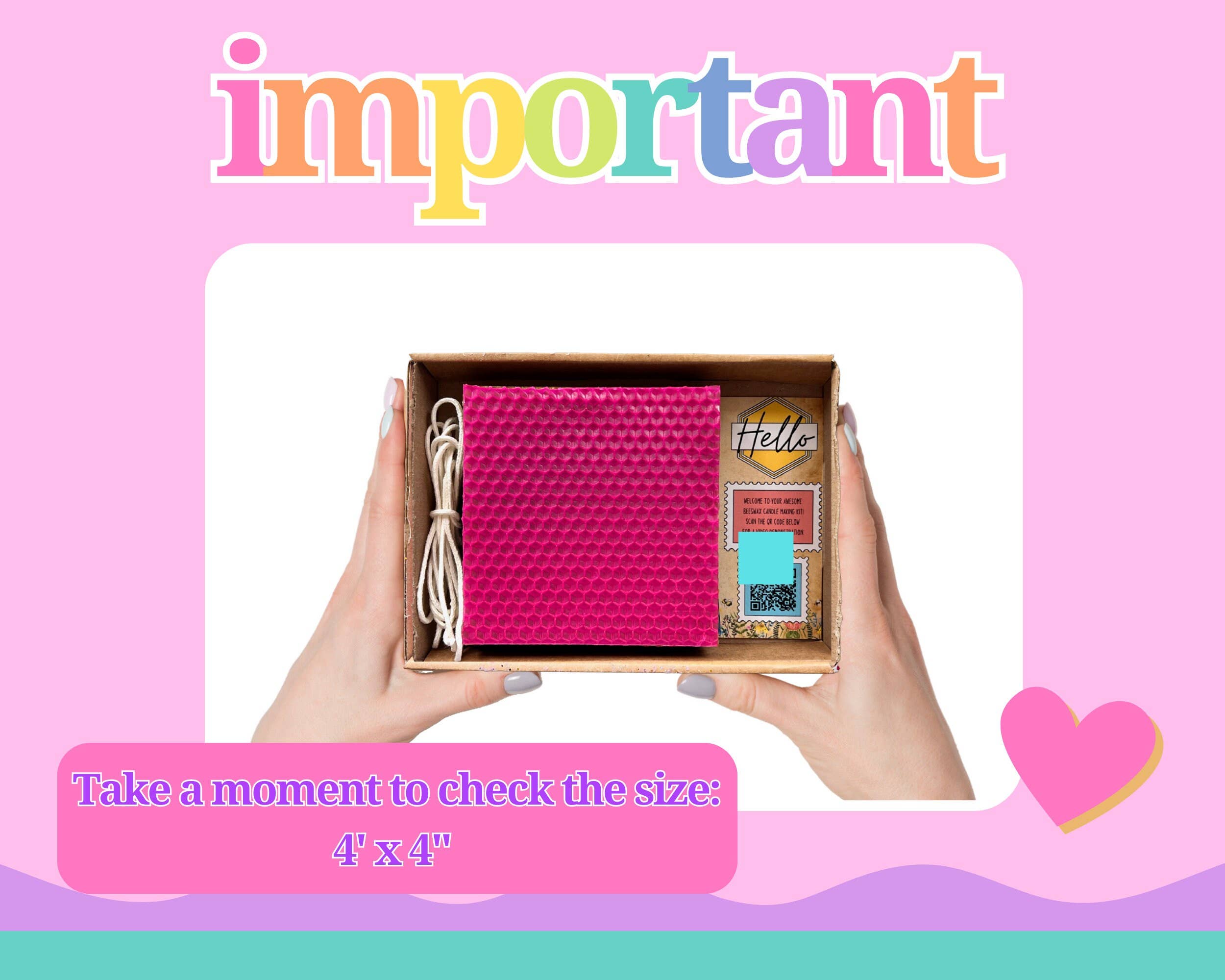 Phoenix Candle Company - Vente Kit de bricolage - Kit pour fabriquer 10 bougies en cire d'abeille de 10 cm1