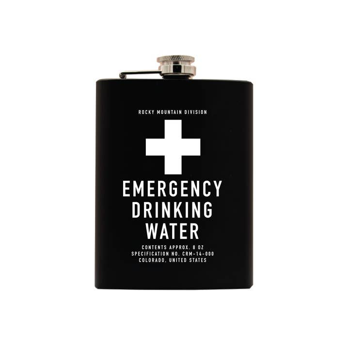 Snow Business USA - Wholesale Flask - Emergency Drinking Water Hip Flask1
