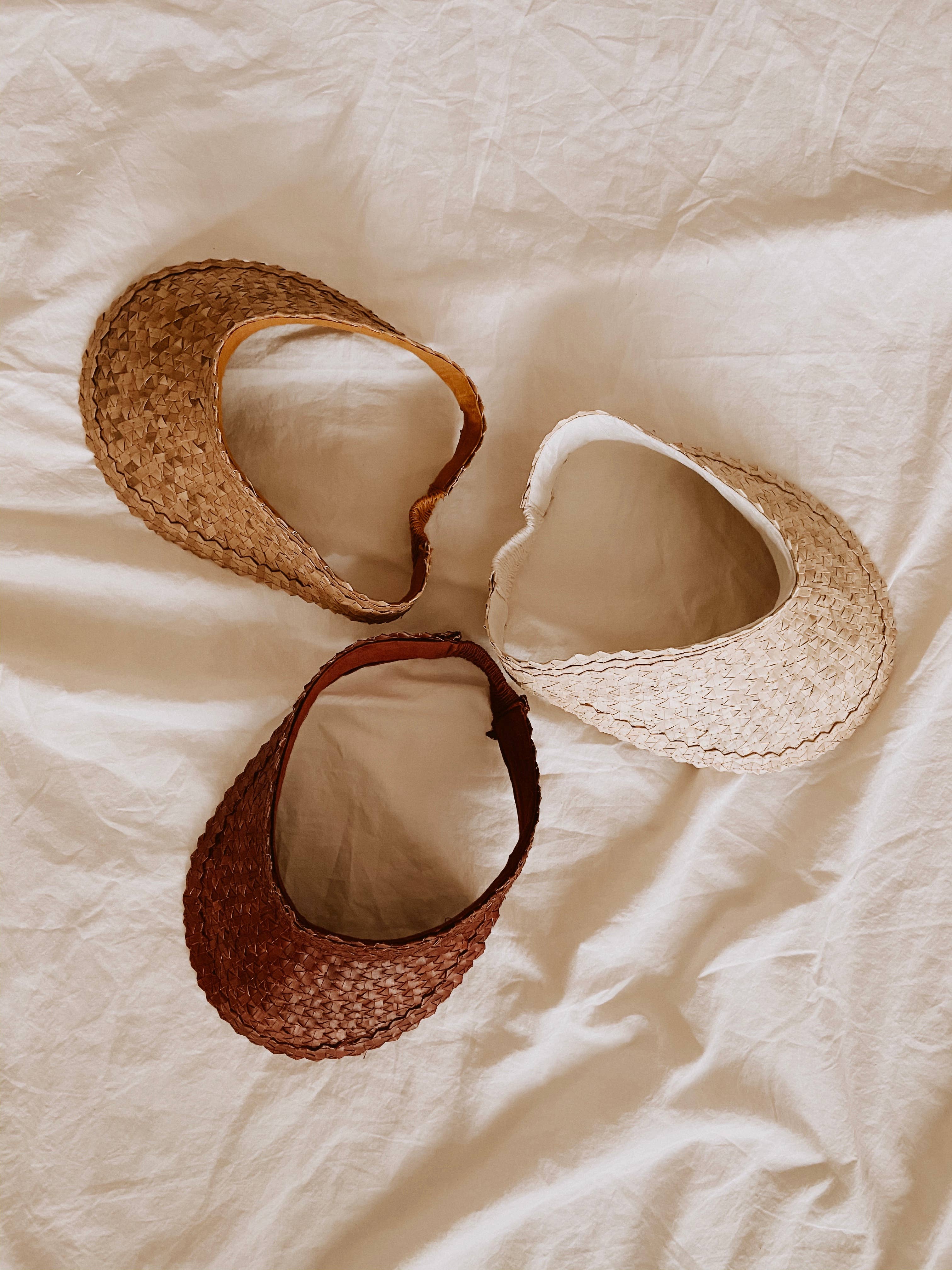 Village Thrive - Wholesale Visor - Women's - Rattan Sun Visor in Clay6
