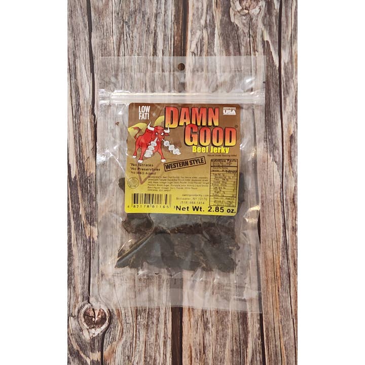 Damn Good Beef Jerky - Wholesale Jerky - 2.85 oz Western Style Beef Jerky