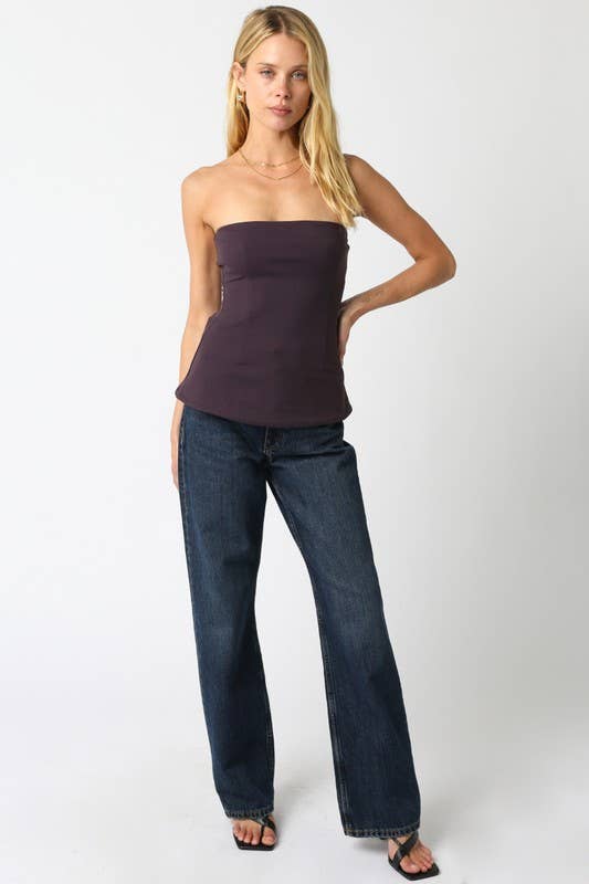 Olivaceous - Wholesale Blouse - Women's - Adela Tube Top8