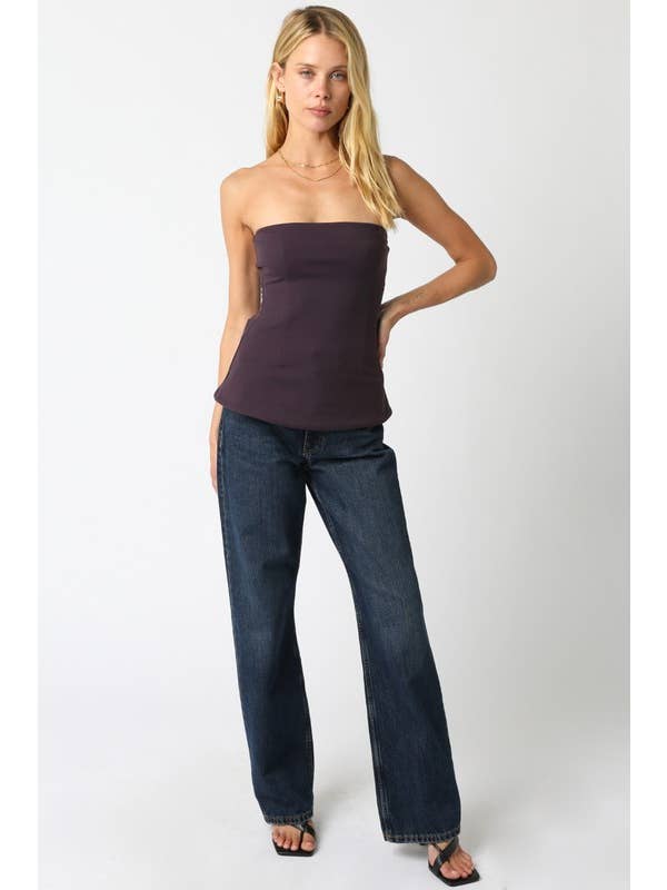 Olivaceous - Wholesale Blouse - Women's - Adela Tube Top8