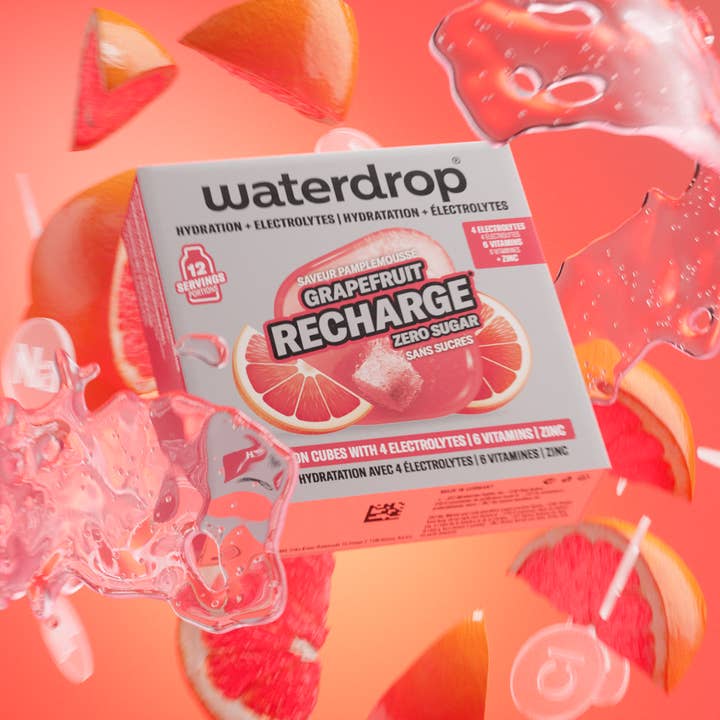 waterdrop® - Wholesale Powdered Health Drink - Electrolyte Rapid Hydration Cubes 12 Servings - NEW FLAVORS 5