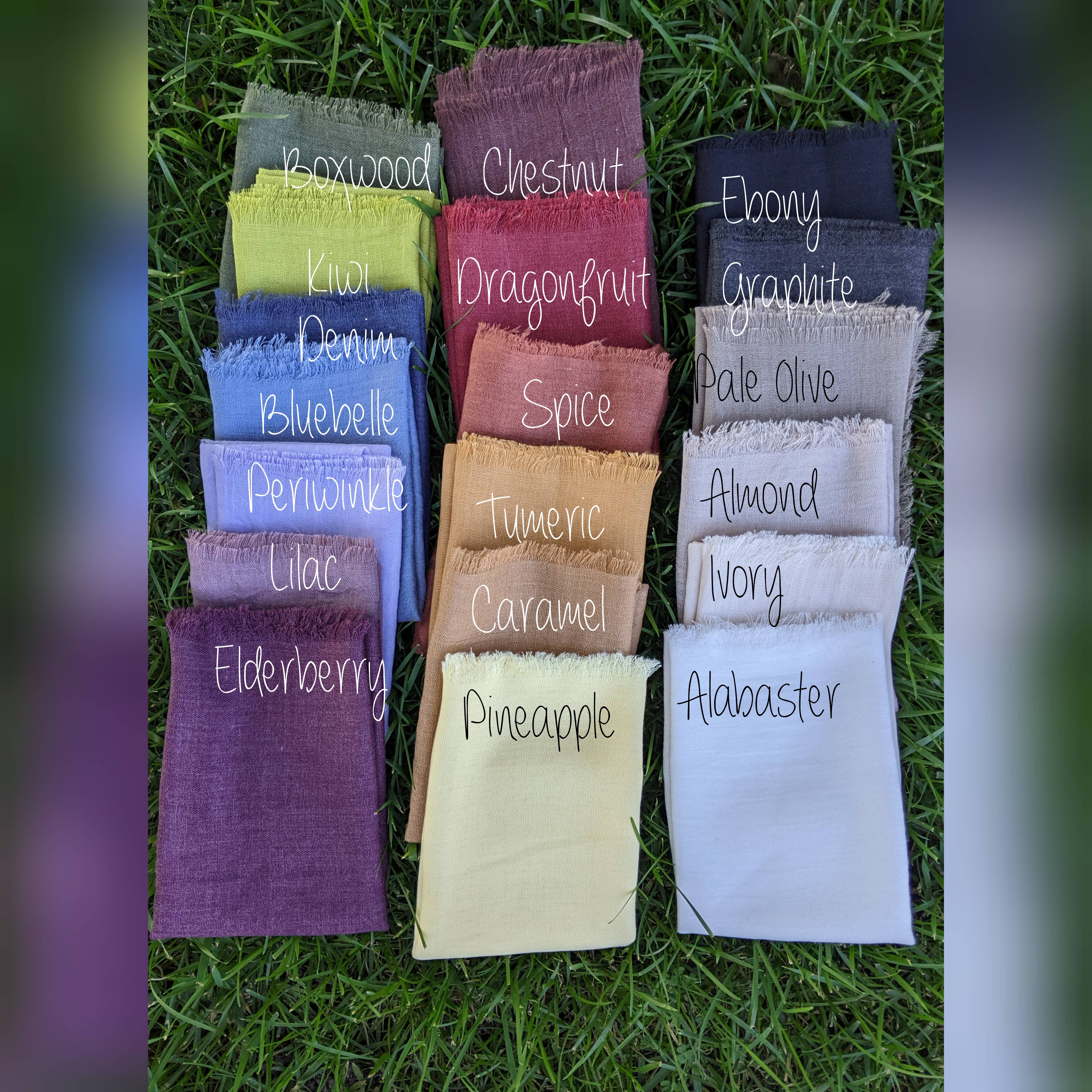 Apricot Ave - Wholesale Scarf - Women's - Flaxen -24"x 24" Bandanna Small Lightweight Square Scarf  5