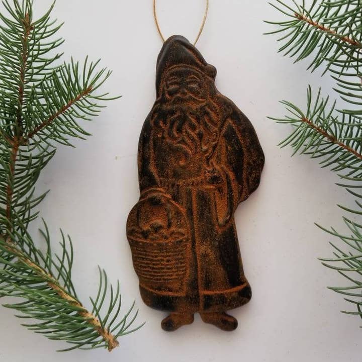Farm and Hive - Wholesale Ornament - Father Christmas | Beeswax Ornament6