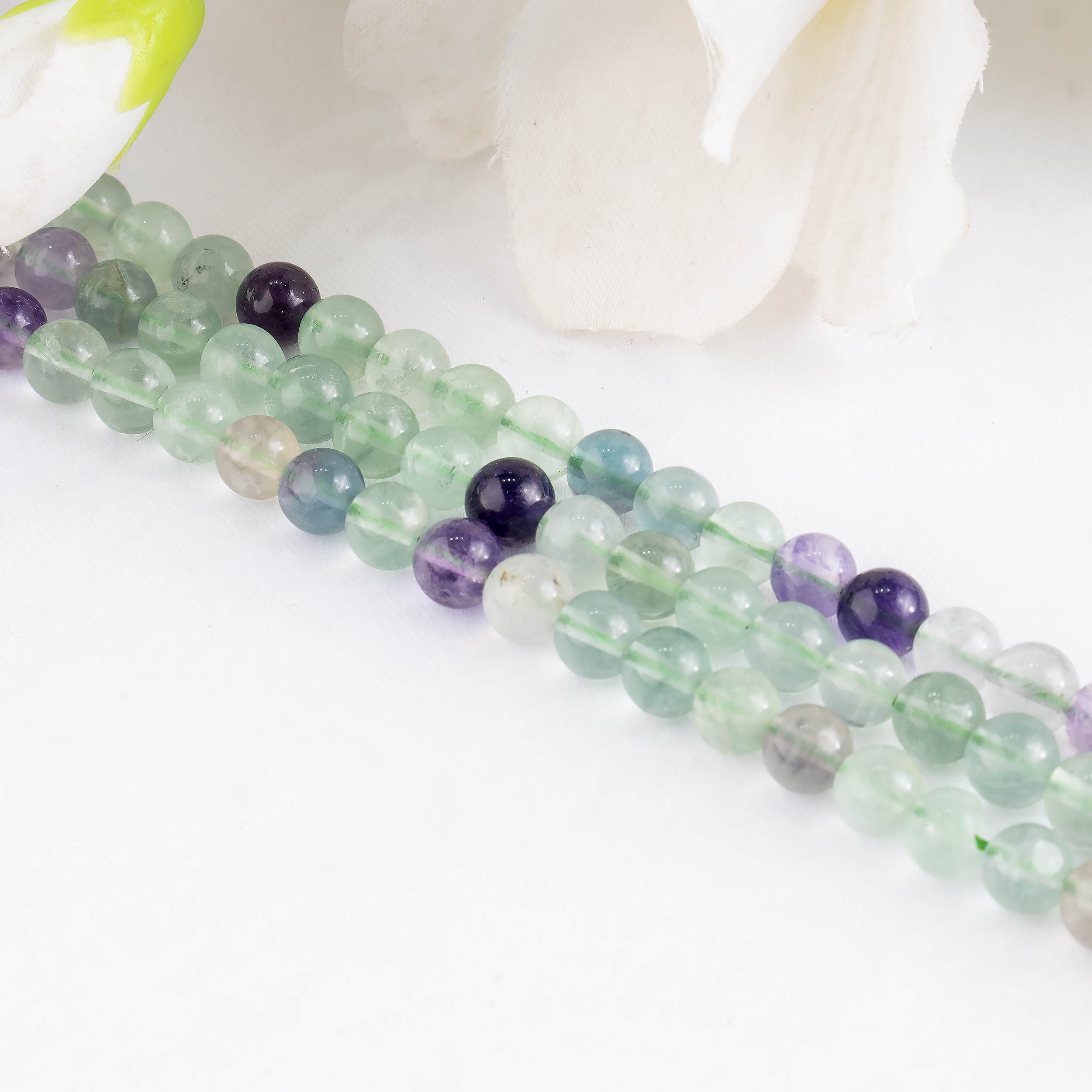 Soothing Crystals Beads - Wholesale Beads - Crystal Jewelry Beads | Multi Fluorite  | Gemstone Beads4