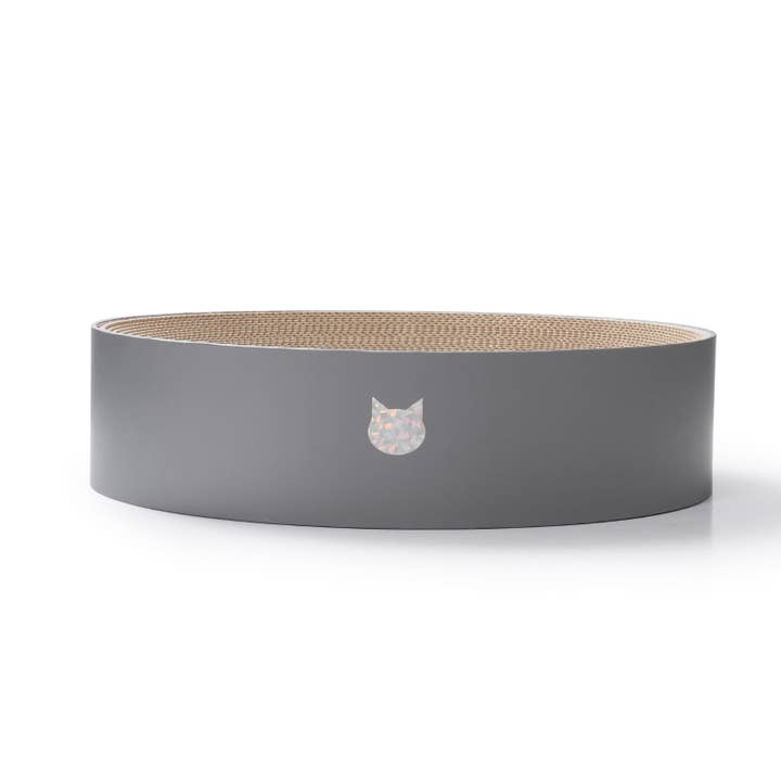 MOON-X USA, INC. - Wholesale Pet Scratcher - Cat - Cozy Cat Scratcher Bowl XL (Hologram Gray)