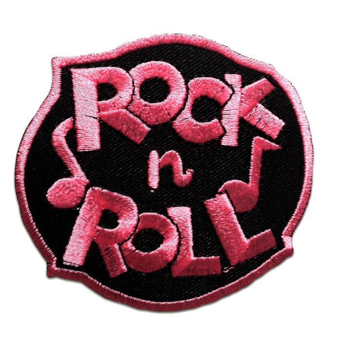 Iron-on Patch - Rock N Roll for wholesale by Catch the Patch