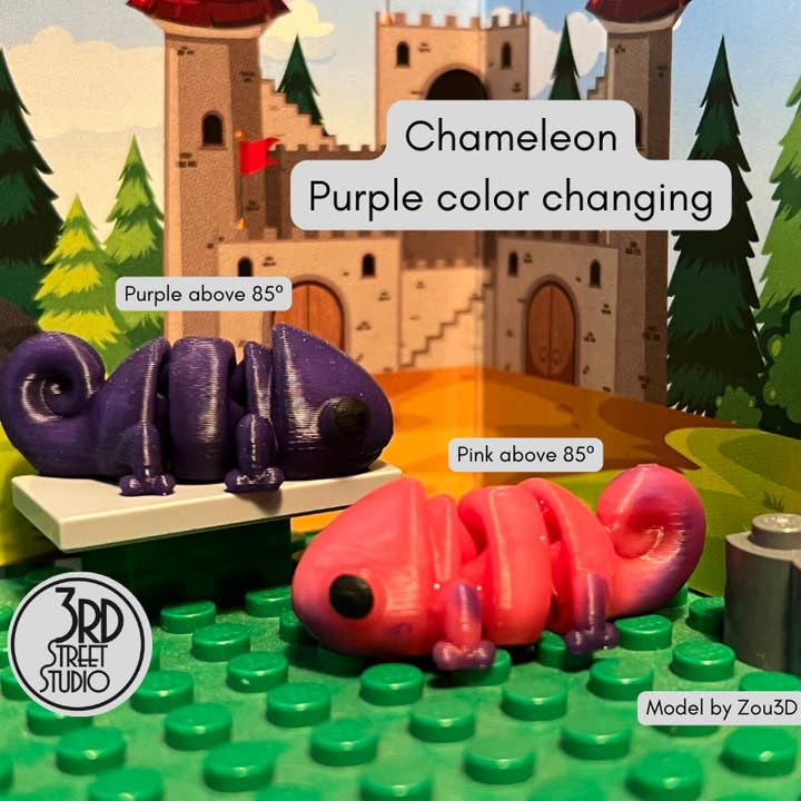 Third St. Studio - Wholesale Fidget Toy - Kids - Chameleon1