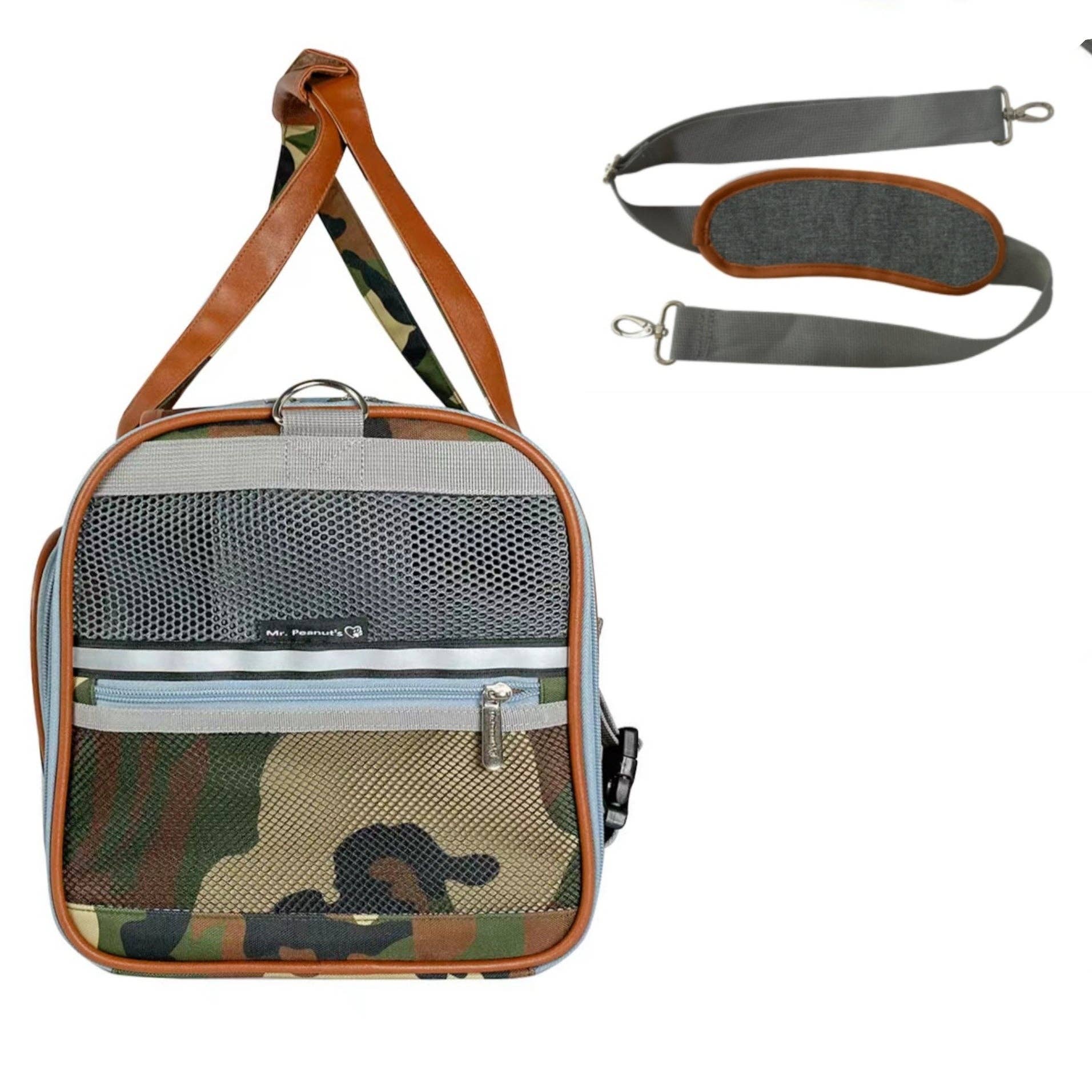 Mr. Peanut's - Wholesale Pet Carrier - Cat/Dog - Mr. Peanut's Gold Series Standard Size Airline Compliant Expandable Pet Carrier - Prints Edition15