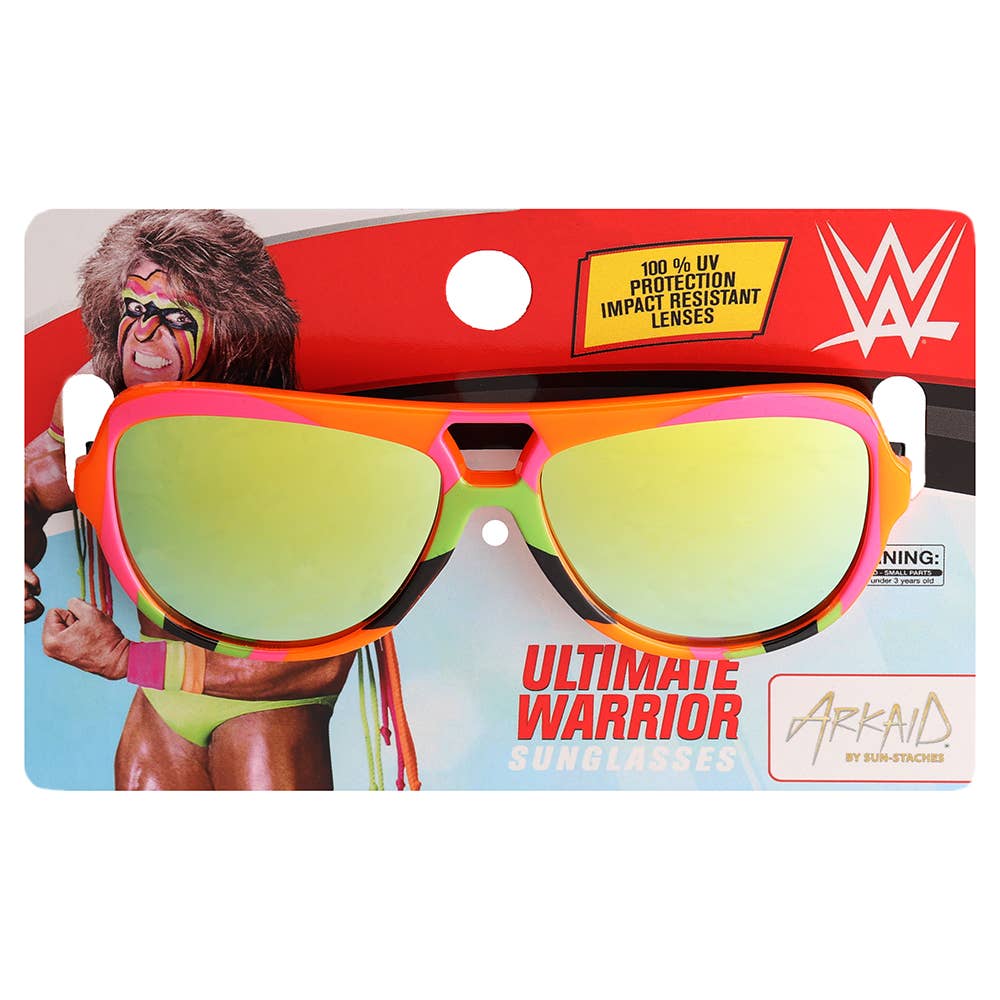H2W dba Sun-Staches - Wholesale Sunglasses - Kids - Officially Licensed Kids Arkaid WWE Ultimate Warrior Sunglas2