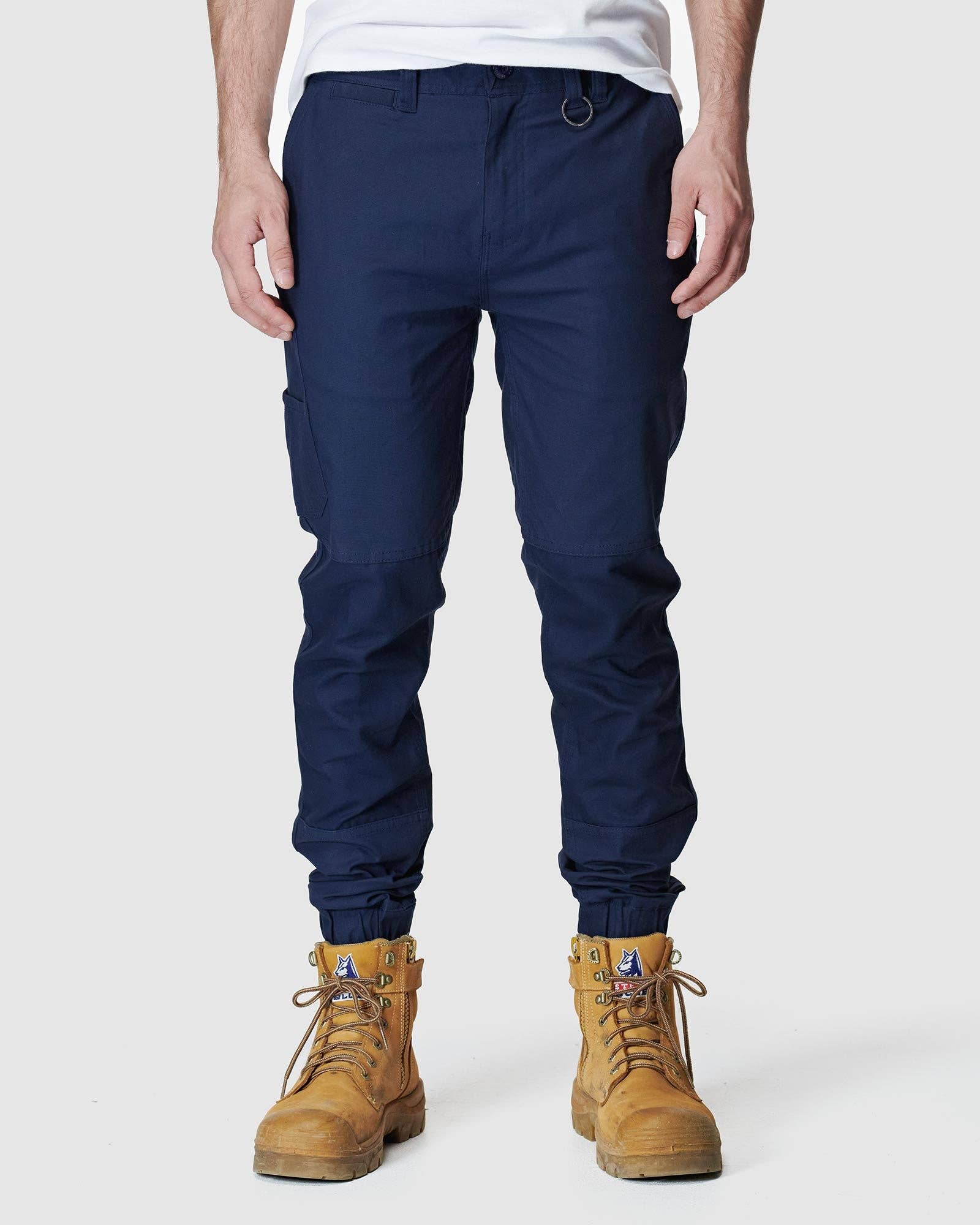 ELWD workwear – Großhandel Hose – Herren – Herrenhose mit Bündchen Navy