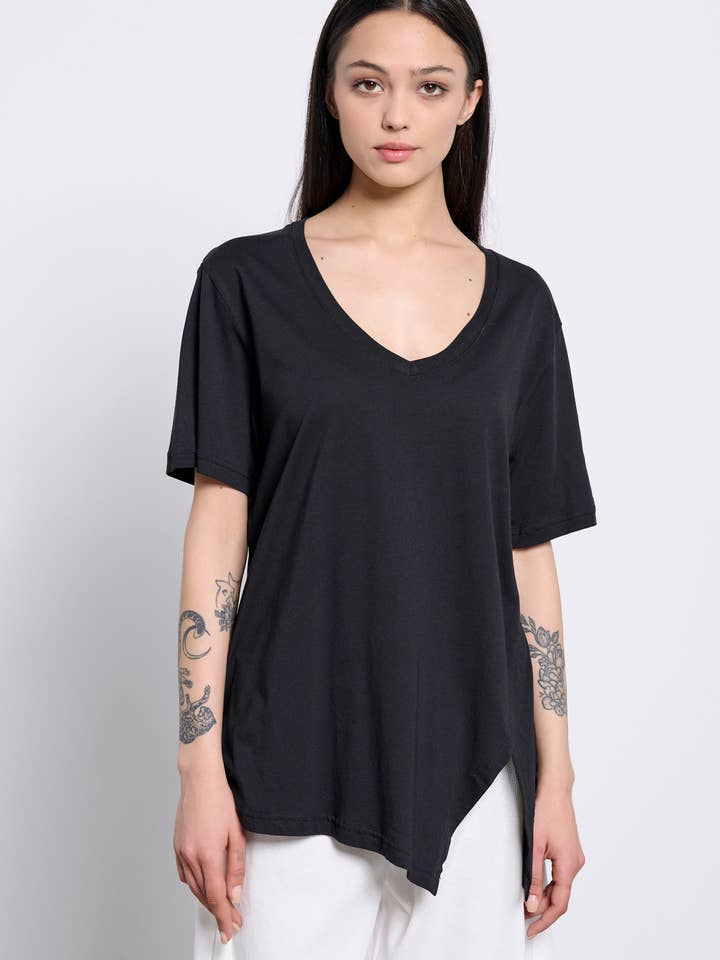 T-Shirt de Manga Curta Bdtk Feminina por atacado de Bodytalk