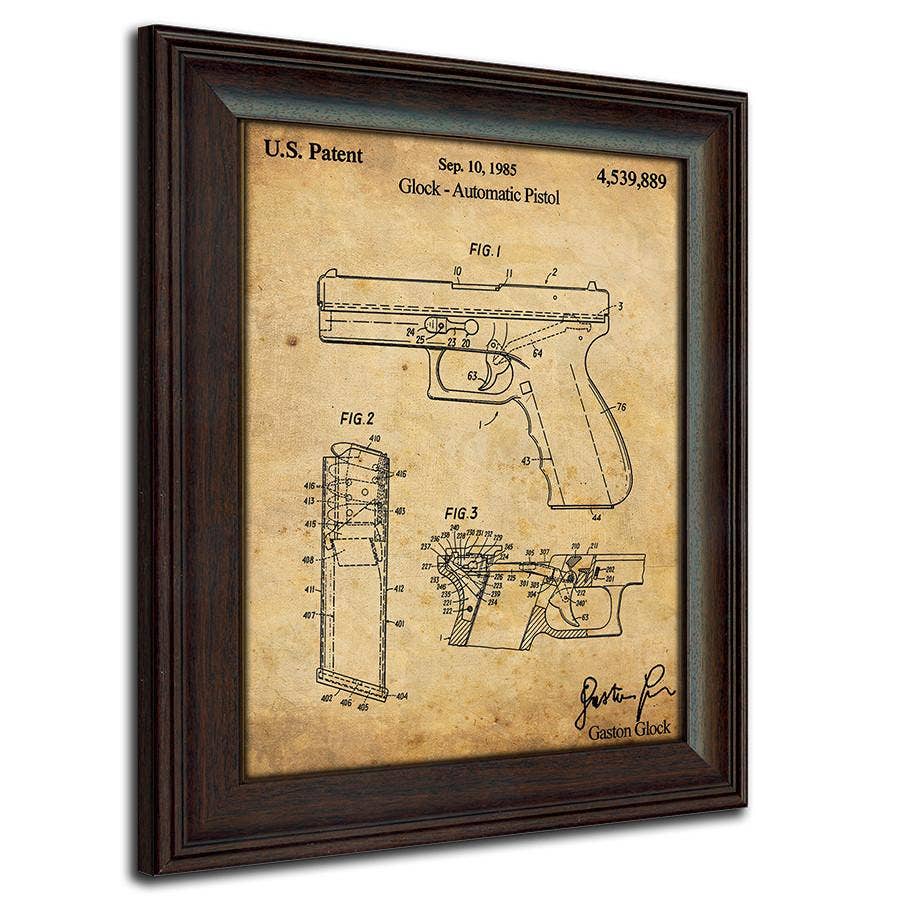 Personal Prints - Wholesale Art Print - Firearm Guns - Patent Art8