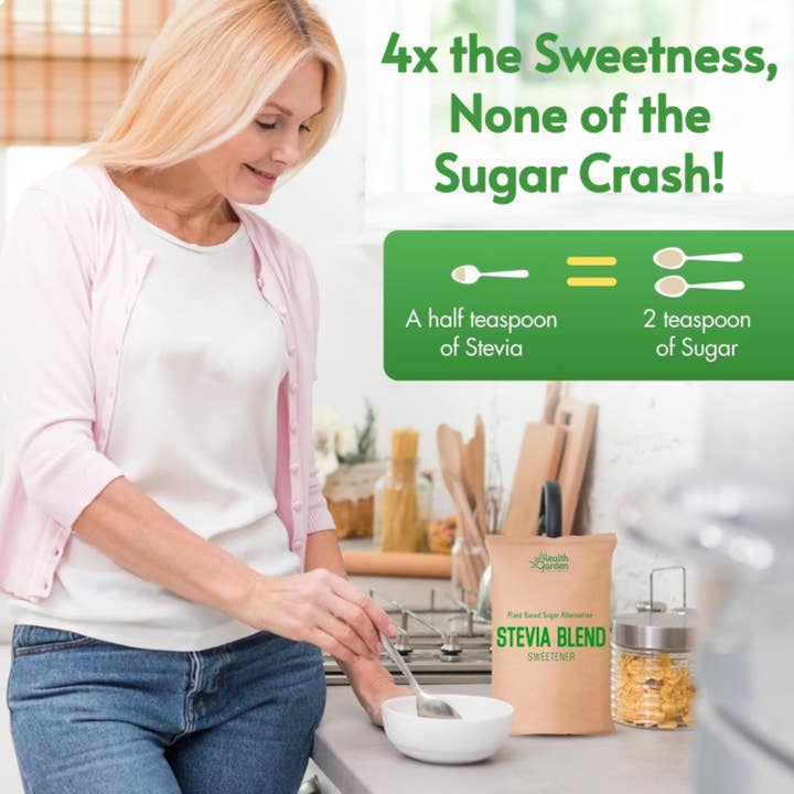 Health Garden of NY Inc. - Wholesale Sugar/Sweetener - Health Garden Stevia with Erythritol Sweetener Powder 55 lbs2