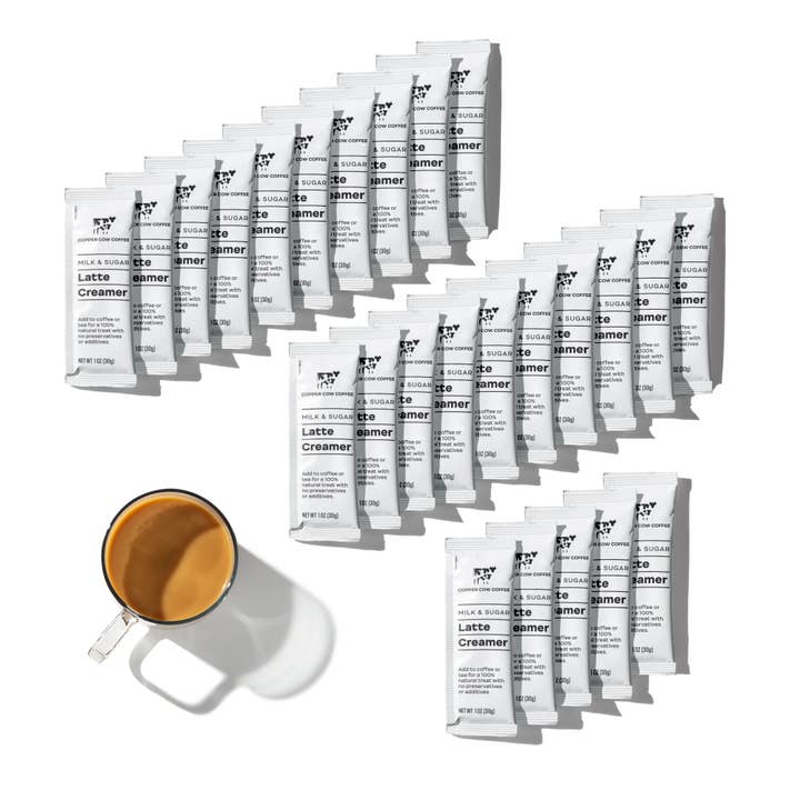 Copper Cow Coffee - Wholesale Creamer - Creamer - Condensed Milk (25ct) I 6 Pack Case