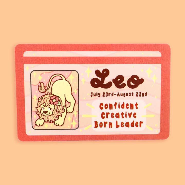 Leo Zodiac Fake ID Horoscope Fake Drivers License for wholesale by Turtle's Soup