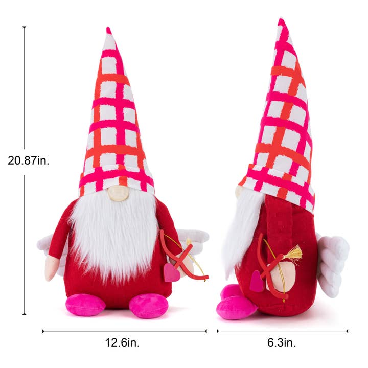 DesignStyles Home – Engroshandel Pyntefigur – Dabney Lee Kærlighedstemaet Plys Valentinsnisse2