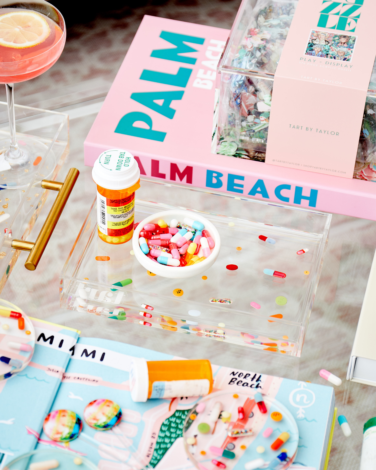 Tart By Taylor - Wholesale Decorative Tray - Classic Pill Small Tray1