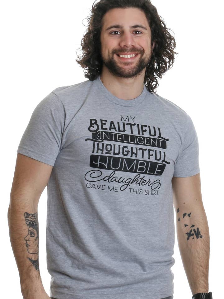 Funny Dad Grandpa Father T-shirt from Daughter for wholesale by Ann Arbor Tees