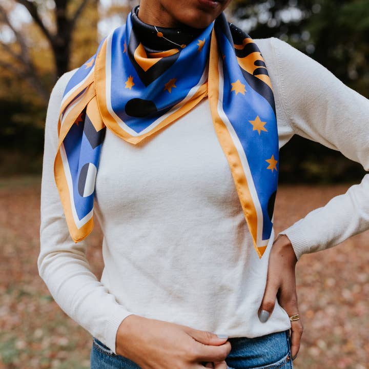 Arlo Goods - Wholesale Scarf - Women's - Constellation Silk Scarf