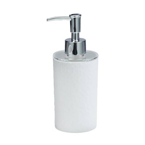 Dispensador de jabón modelo Shape en ABS blanco de 18,3 x 7,3 cm para venta al por mayor de Etol