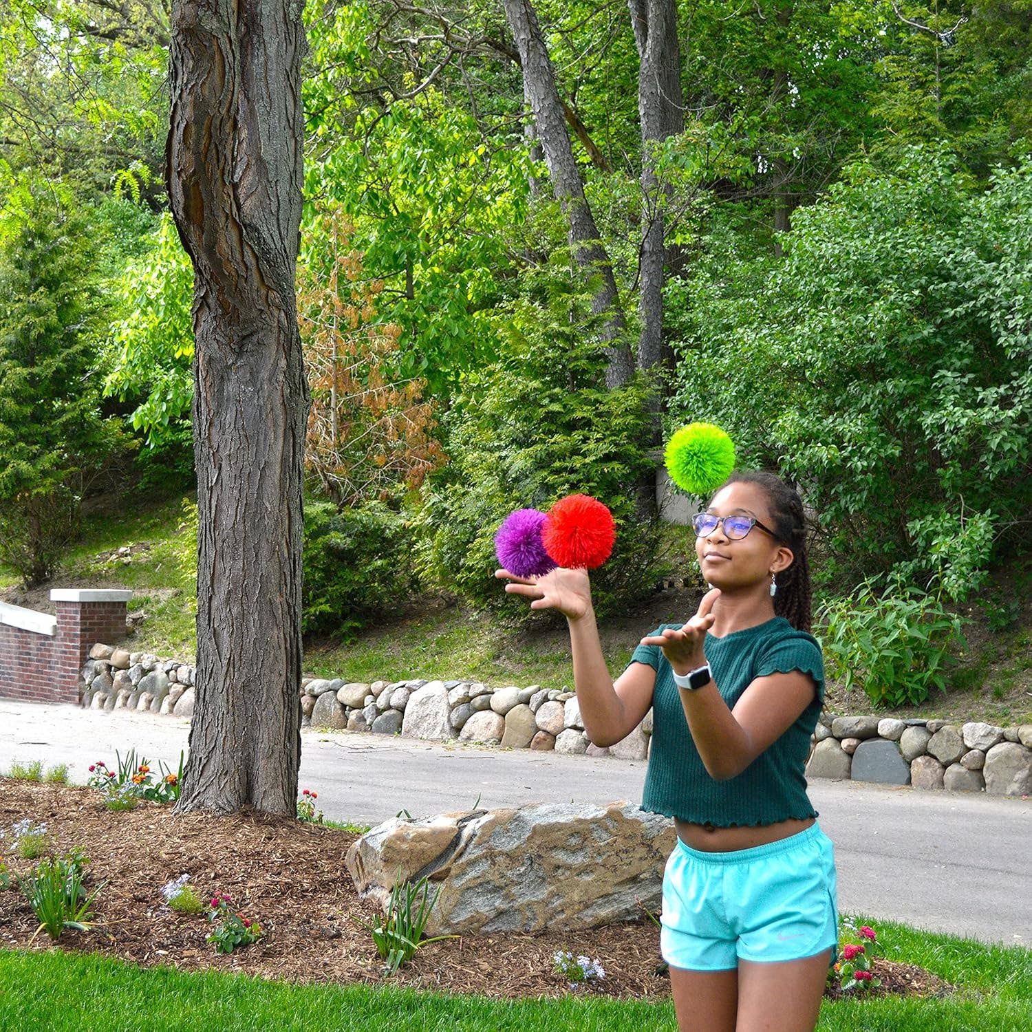 Play Monster - Wholesale Stress Relief Ball/Dough - Koosh Mondo Ball Assorted Colors - 4.5 inch7