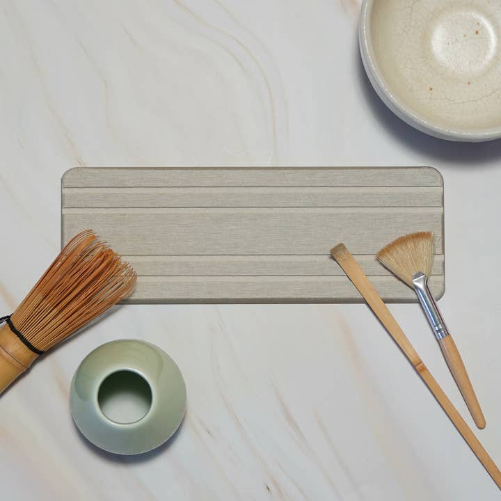 Sanwacraft - Wholesale Bath Soap Dish - Diatomaceous Earth Bottle Tray