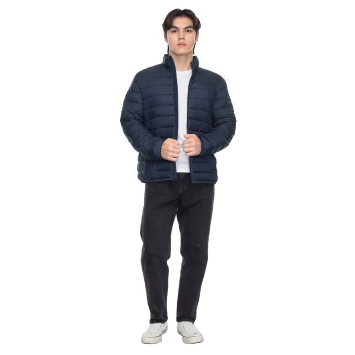 Rokka & Rolla - Wholesale Puffer Jacket - Men's - Men's Light Packable Puffer Jacket2