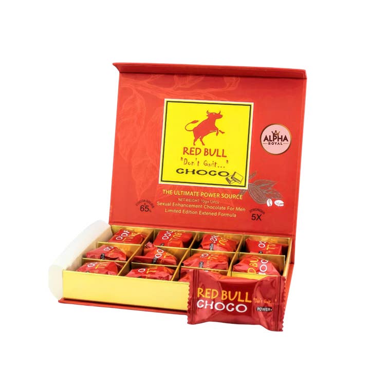 Alpha - Wholesale Chocolate - Red Bull Extreme Choco 12 Pcs x 10g | Individually Packed