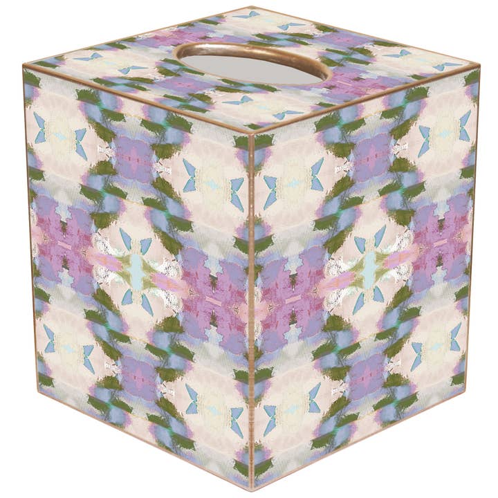 Begonia Laura Park Handmade Tissue Box Cover for wholesale by Marye-Kelley