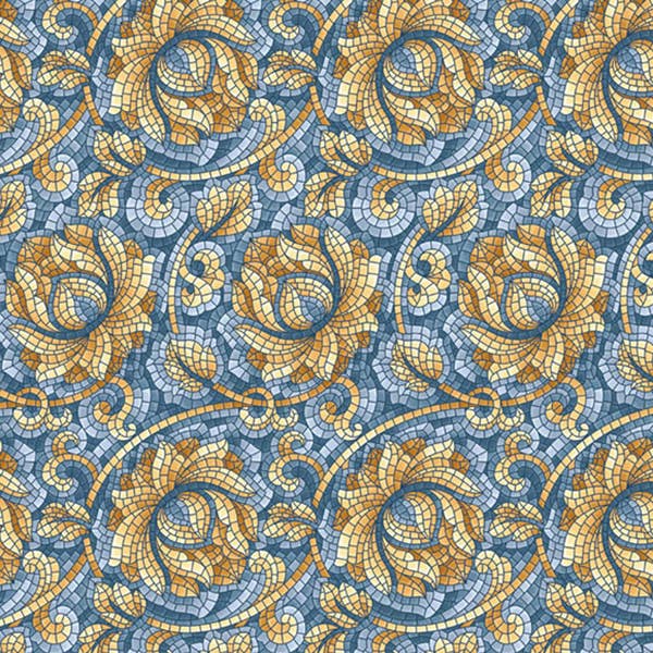 Mosaik Rosette - 70 x 100 cm for engroshandel hos Grafiche Tassotti