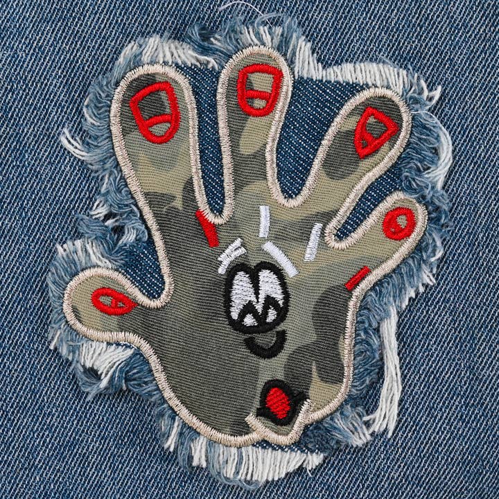 Custom Denim Patch | Casual Iron-On or Sew-On Patch for wholesale by GSJJ