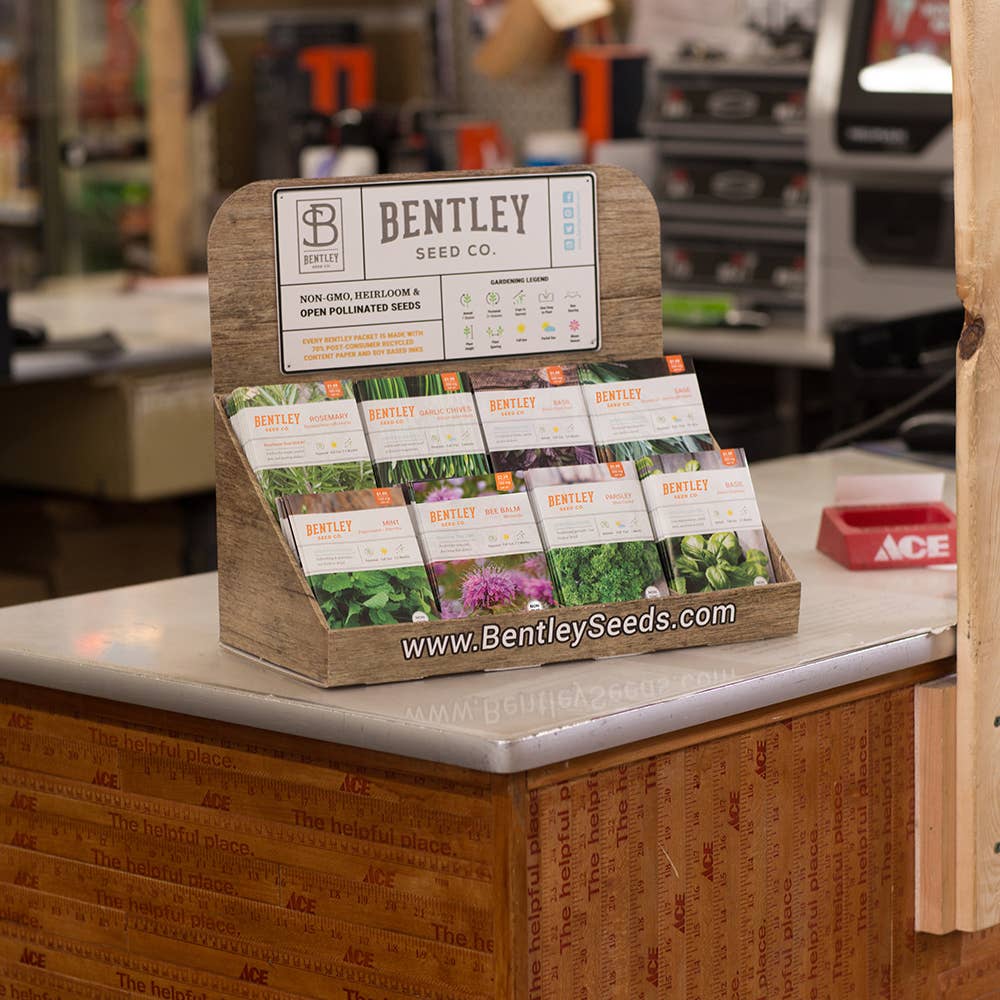 Bentley Seed Co. - Vente Présentoir – maison et déco - Présentoir de 250 sachets de graines de1