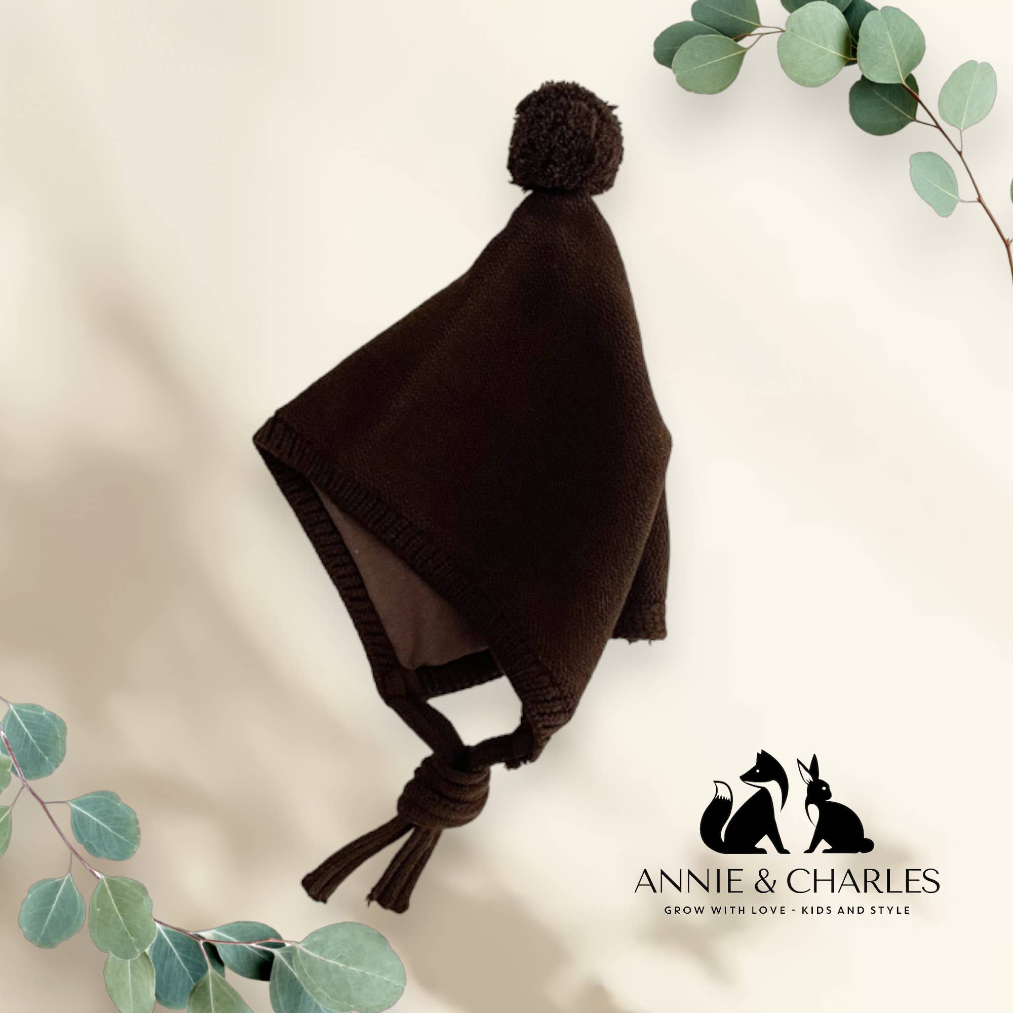 Annie & Charles - Wholesale Newborn/Knit Hat - Baby - Annie & Charles® baby POM hat4