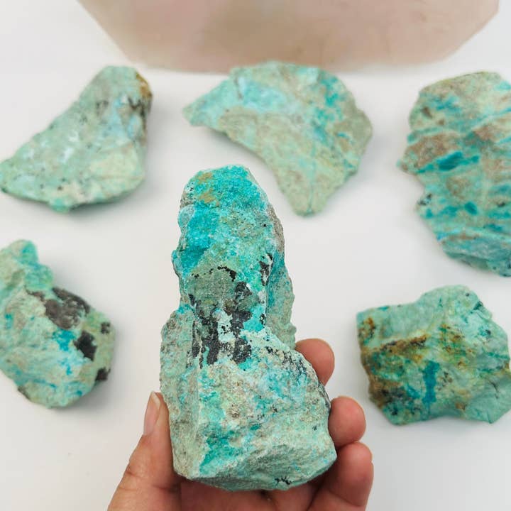 AAA Quality Rough Turquoise with Chrysocolla Crystal - Rare and other Purchase Wholesale chrysocolla. Free Returns & Net 60 Terms on Faire trending on Faire.