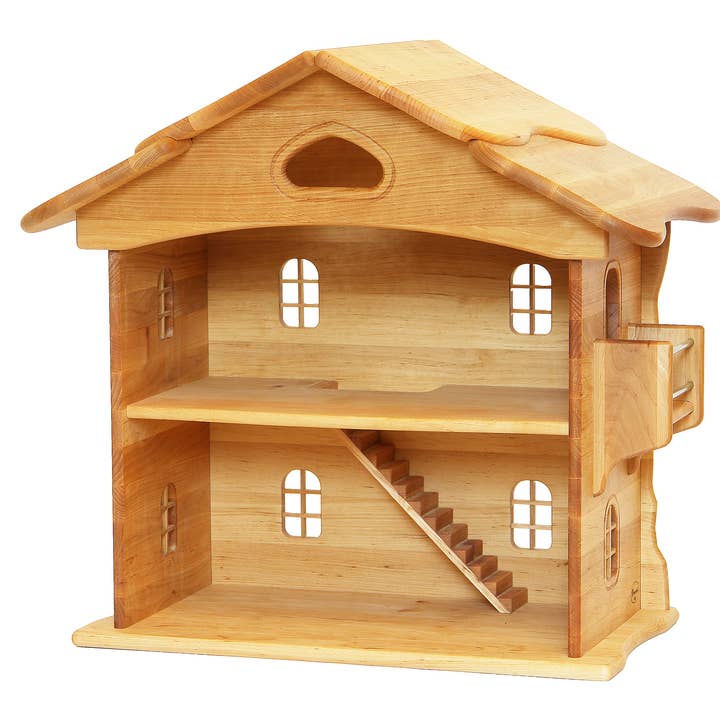 Little Poland Gallery - Vente Accessoire de poupée – enfant - Maison de poupée en bois naturel DrewArt4