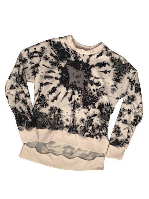 Freestyle Sweatshirt - Black & White for wholesale by Katie K Active