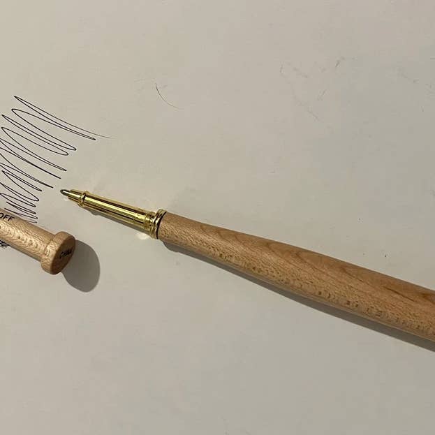 Hazel Grove Customs - Wholesale Pen - Personalized Wood Baseball Bat Pen - Engraved Sports Pen - Coach Gift - Baseball Lover - Team Gift - Ball Player - MVP - Sport Lover3