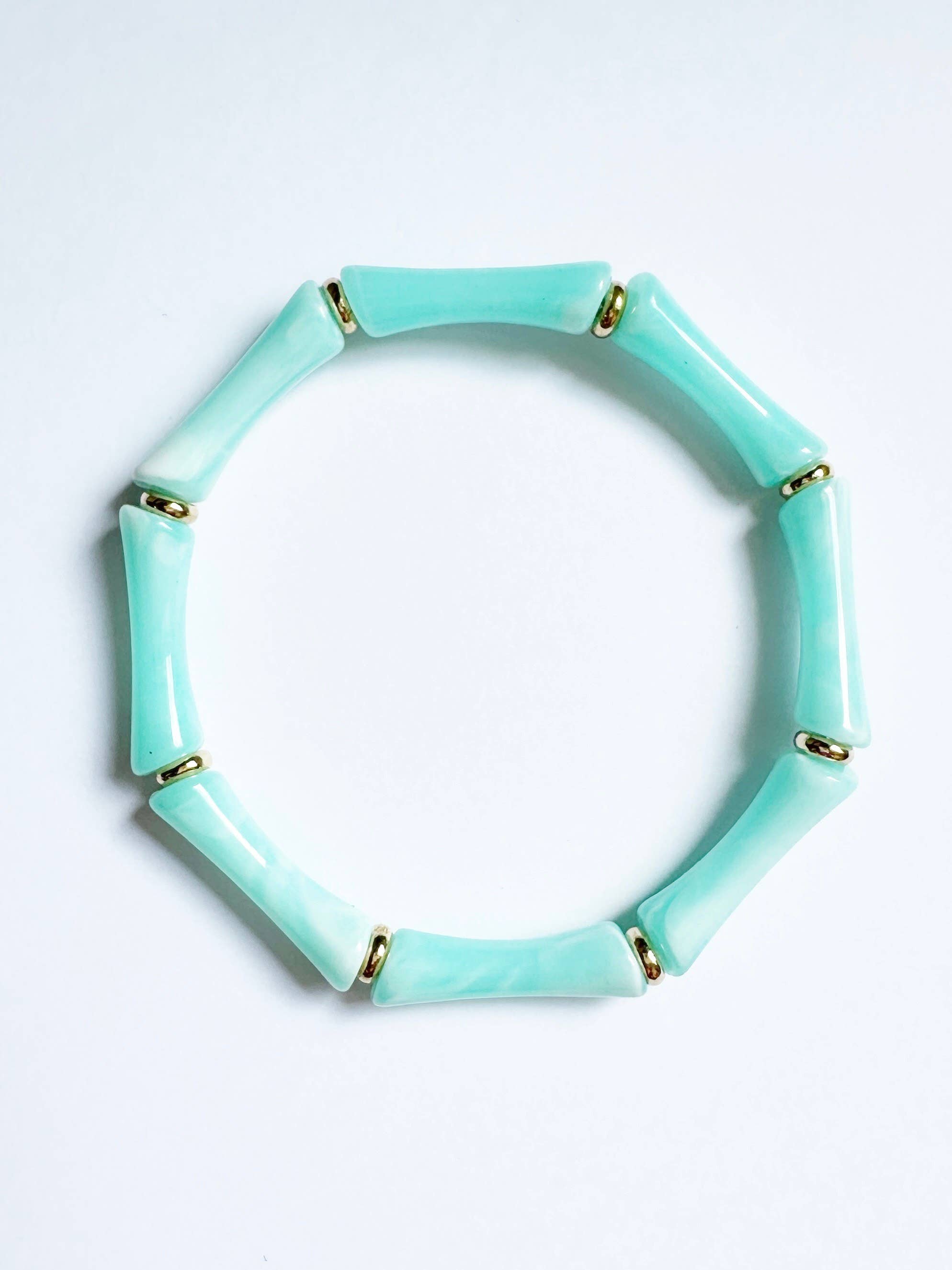 Sandy + Rizzo – wholesale Beaded bracelet – Bamboo Acrylic Bracelets14