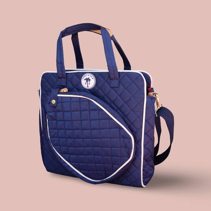 Paddle & Palm Pickleball - Wholesale Sports Bag - Unisex - Pickleball Tote Bag Genuine Leather Accents Waterproof! 2