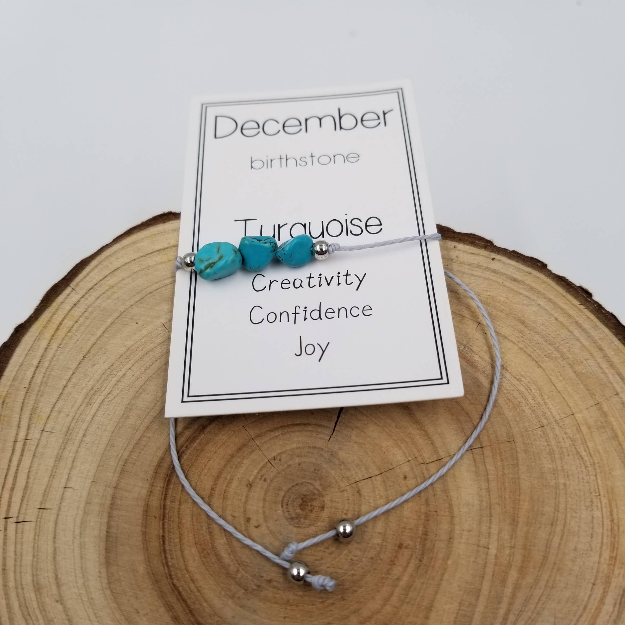 CHAKRA JEWELRY - Wholesale Armband met kralen - Handgemaakte verjaardagssteen armband van natuurlijke steen met kaart11