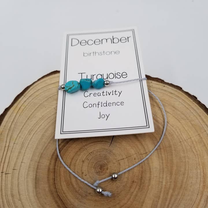 CHAKRA JEWELRY - Wholesale Armband met kralen - Handgemaakte verjaardagssteen armband van natuurlijke steen met kaart11