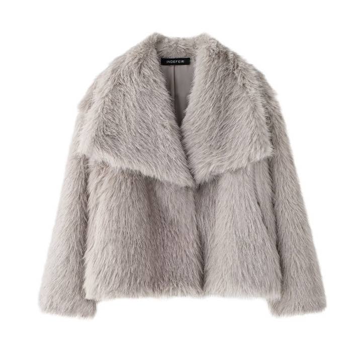 Marayn - Wholesale Fur/Faux Fur Coat - Women's - Luxury Faux Fur Coat European Chic Elegant Queen Style27